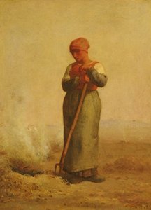 Der Stoppelbrenner von Jean Francois Millet